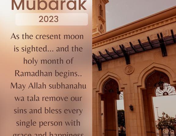The Holy month of Ramadhan is started with a beautiful sight of cresent moon